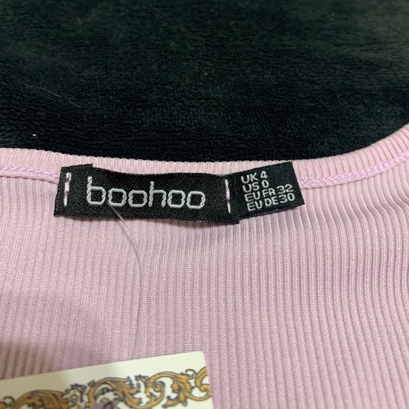 BooHoo wrap around shirt - Picture 2 of 3